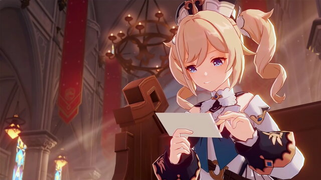 『原神』お、おい、バーバラとの距離が…！願望的コンテンツ「デートイベント」が実装決定―まずは4名の個別シナリオを用意