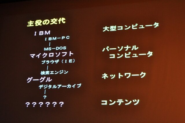 【CEDEC 2009】「主役は交代している」成熟したゲーム産業が目指すべきもの・・・原島博・東大名誉教授 基調講演