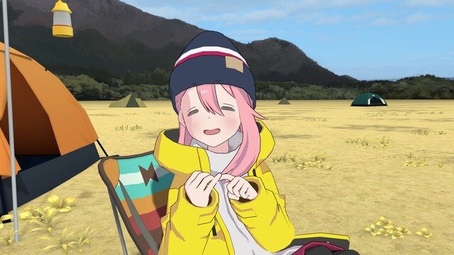 VR機器なしでもプレイ可能！『ゆるキャン△ VIRTUAL CAMP ～麓キャンプ場編～』配信開始―志摩リンになってなでしことキャンプ