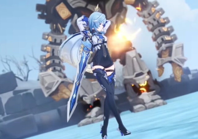 『原神』実装目前の「エウルア」に実戦紹介映像！相性抜群の新武器「★5 松韻の響く頃」も性能判明