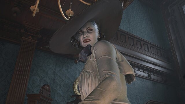 『バイオハザード　ヴィレッジ』ドミトレスク城をスキップできる裏技が発見される！壁の外側から婦人の観察も可能…【ネタバレ注意】