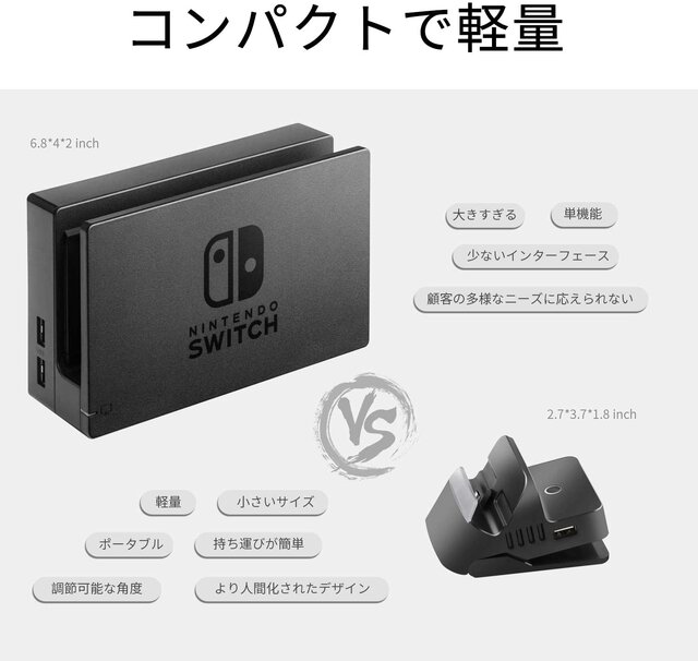 ニンテンドースイッチをコンパクト・安全に持ち運ぶためのおすすめアクセサリー7選─多機能ドック・ACアダプター・本体ケースなど