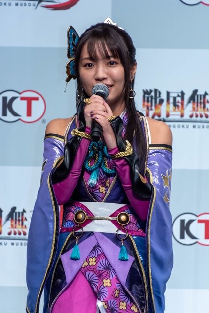 大原優乃さんが『戦国無双5』濃姫のコスプレを披露！EXILEの中で一番「織田信長」っぽいメンバーは？【完成発表会レポート】