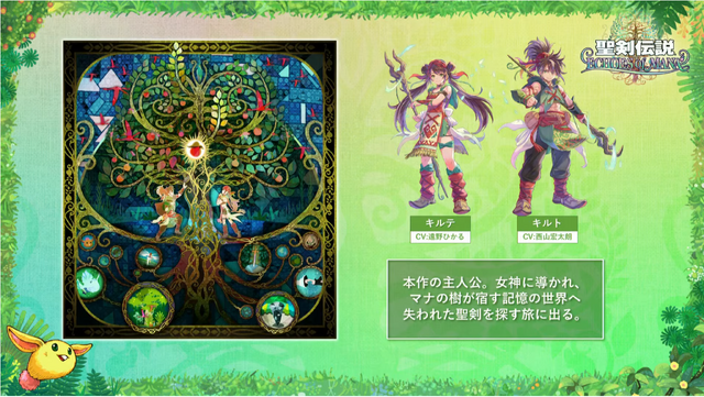 スクエニ＆WFSが贈るスマホ向け新作RPG『聖剣伝説 エコーズ オブ マナ』発表―シリーズキャラが一堂に会するオールスターゲーム