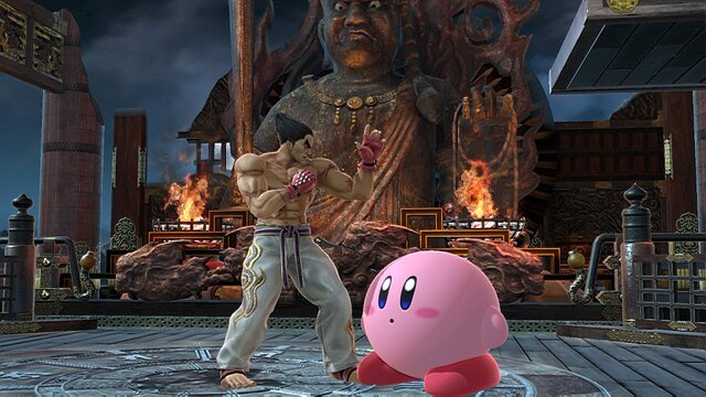 『スマブラSP』カズヤをコピーした男前カービィ、連続ジャンプで“オカン”になるーデビル化してもその可愛さは健在！