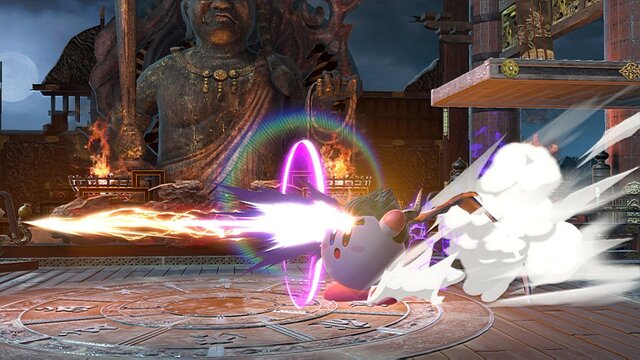 『スマブラSP』カズヤをコピーした男前カービィ、連続ジャンプで“オカン”になるーデビル化してもその可愛さは健在！