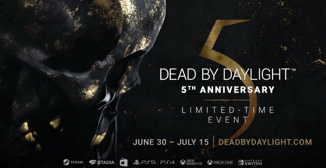 『Dead by Daylight』5周年イベントで50万BPと合計9,000シャードを配布！“王冠”に触れてお祝いスキンを手に入れよう