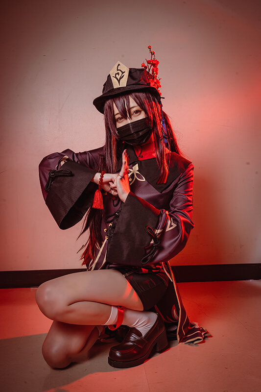 『原神』胡桃／モデル：ひのきお、撮影：乃木章