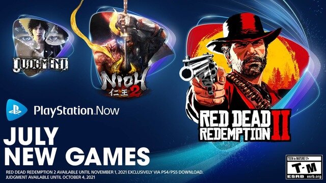 『RDR2』『仁王2』『ゴッド・オブ・ウォー』『JUDGE EYES』など豪華7本立て！「PlayStation Now」7月度追加タイトル公開