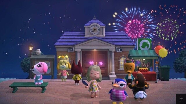 『あつまれ どうぶつの森』花火大会など実施の無料アップデート7月29日配信―2021年内にはさらなるアップデートも