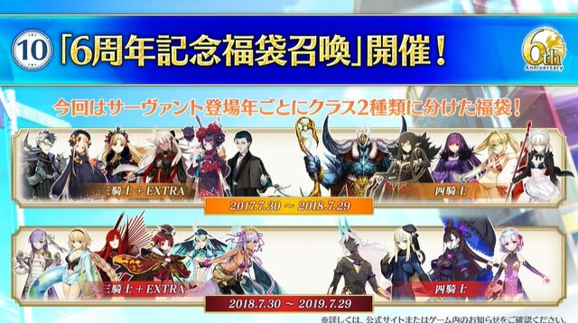 『FGO』福袋召喚は★5と★4以上のサーヴァントが1騎ずつ確定！ モルガンや妖精騎士ランスロットも対象に