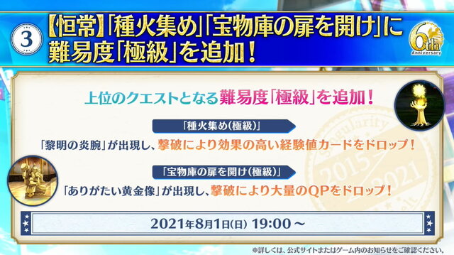 『FGO』6周年はお得がいっぱい！ユーザー歓喜の10大キャンペーンを見逃すな―曜日クエストには新難易度も