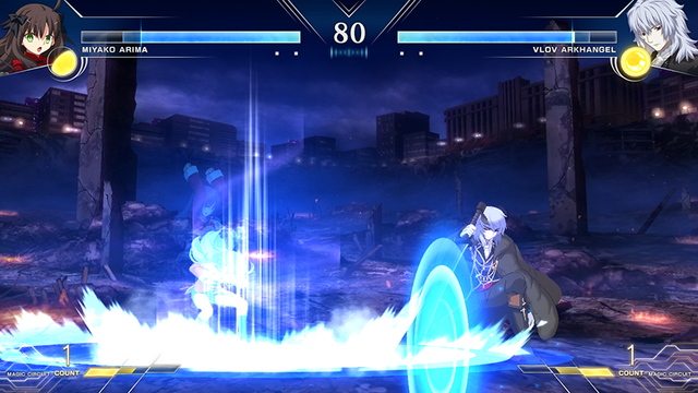 『メルブラ：タイプルミナ』に「ヴローヴ」参戦！強力な飛び道具と2種類のモードを駆使する遠距離ファイター