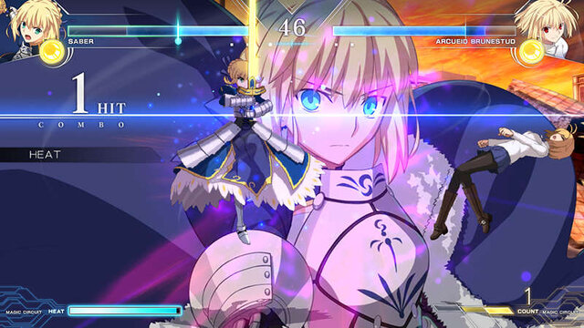 『メルブラ:タイプルミナ』に『Fate』のセイバーが参戦！書き下ろしストーリーでは『月姫』キャラとのやりとりも