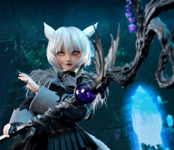 『FF14』×「ボークス」コラボ企画ドール「暁の血盟の賢人“ヤ・シュトラ”」予約受付、残り一ヶ月！