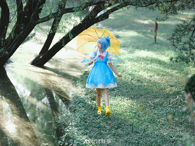 『東方project』チルノ／翠翠suiseiko、撮影：网管菌