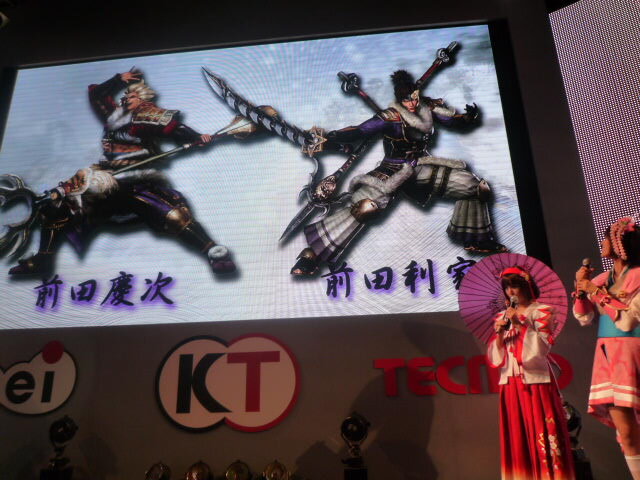 【TGS2009】4年ぶりの新作『戦国無双3』紹介ステージイベント ― 歴ドルが熱く語る