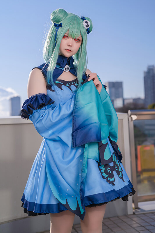 潤羽 るしあ【ホロライブ】／モデル：もがみん、撮影：tama