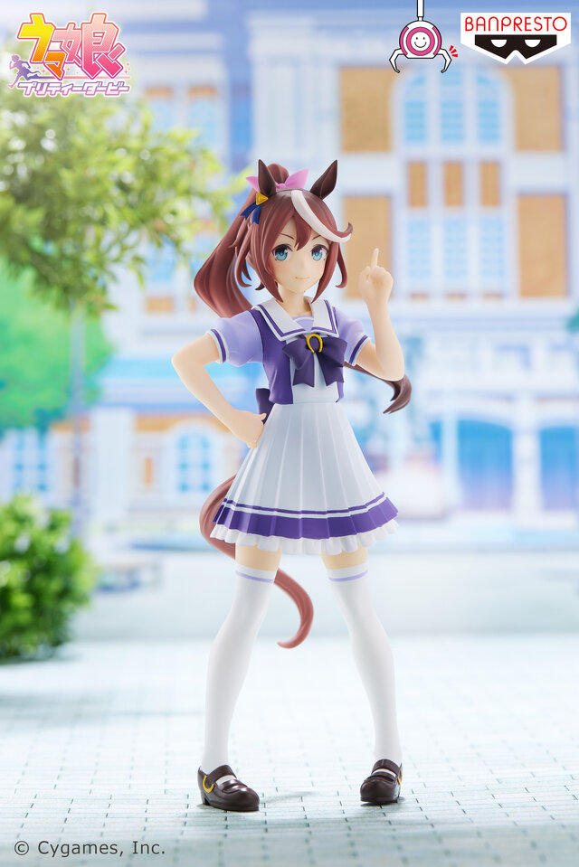 『ウマ娘』スペ、スズカらが制服姿で立体化！バンプレストブランドのプライズフィギュアに初登場