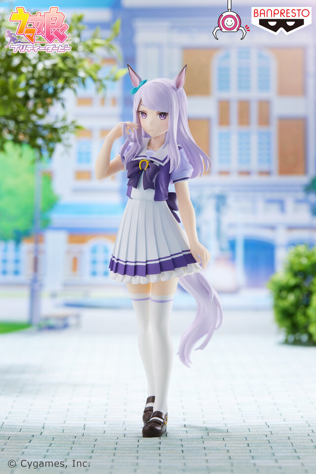 『ウマ娘』スペ、スズカらが制服姿で立体化！バンプレストブランドのプライズフィギュアに初登場