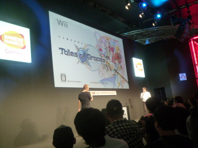 【TGS2009】『テイルズ オブ グレイセス』スペシャルスキットにファン大爆笑