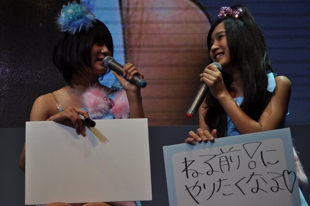 【TGS2009】ぷよぷよアイドリング熱唱に観客大興奮！