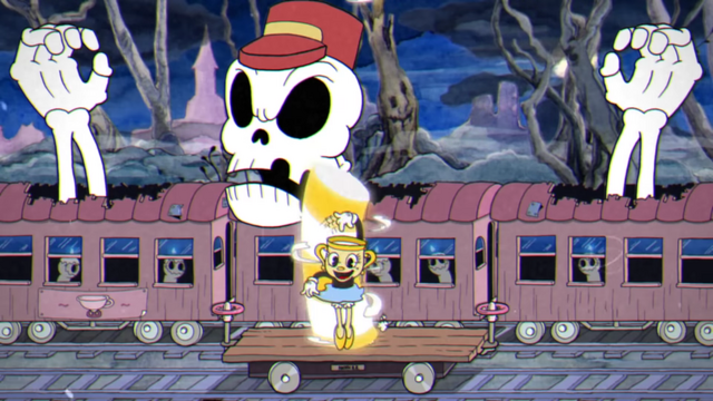 『Cuphead』二段ジャンプ＆ローリングで新たな攻略法も！ 新キャラ「ミス・チャールス」が登場するDLC新映像【Nintendo Direct】