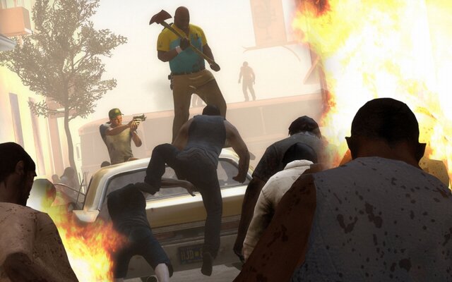 【TGS2009】Valveの『Left4Dead2』。前作にも増して、ハイテンションな作品になっています！！