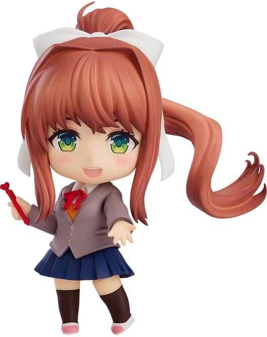 “ホラー顔”に思わずドキドキ！『DDLC』部長「モニカ」の可愛らしいねんどろいどが予約開始