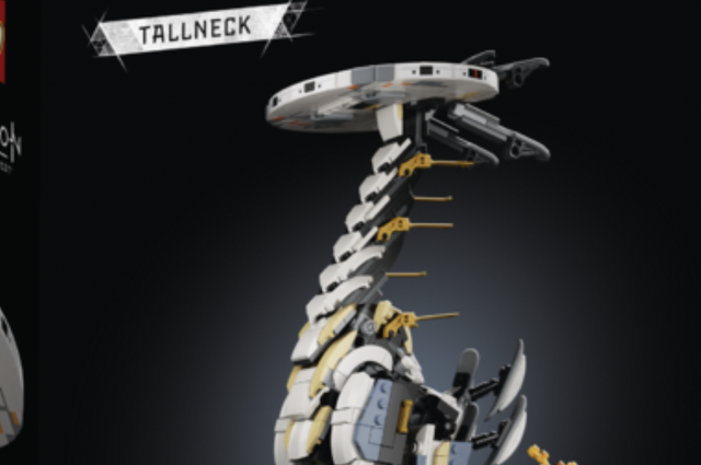 高さ34cm！『Horizon Forbidden West』機械獣「トールネック」をレゴで再現―2022年5月発売予定