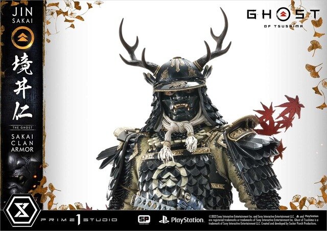 誉れある第2弾は境井家惣領としての姿！『Ghost of Tsushima』境井仁の全高60cm、重量14.7kgの1/4スケールスタチュー予約開始