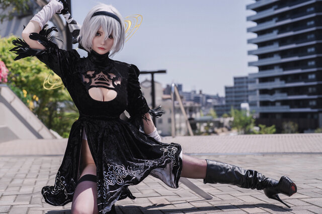 ヨルハ二号B型『NieR：Automata』／モデル：ちゅり、撮影：tama