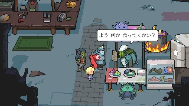 恐ろしい怪物と少女のドット絵RPG『メグとばけもの』発表！対象的な2人の紡ぐ絆の物語【INDIE Live Expo 2022】