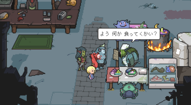恐ろしい怪物と少女のドット絵RPG『メグとばけもの』発表！対象的な2人の紡ぐ絆の物語【INDIE Live Expo 2022】