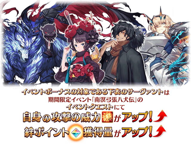 『FGO』新イベント「南溟弓張八犬伝」6月下旬開催！参加条件は「第2部 第3章」のクリア