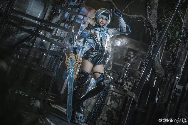 エウルア『原神』／モデル：kiko夕琉