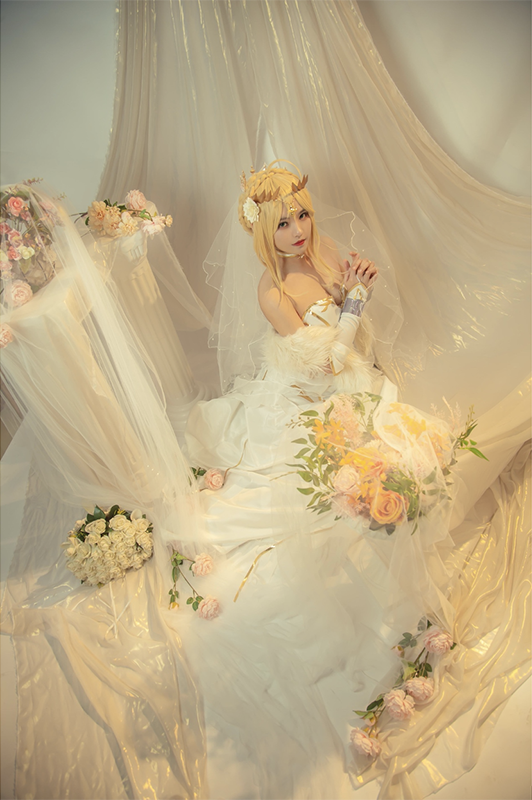 アルトリア・ペンドラゴン（ランサー）『Fate/stay night』シリーズ同人作品衣装／モデル：暖气