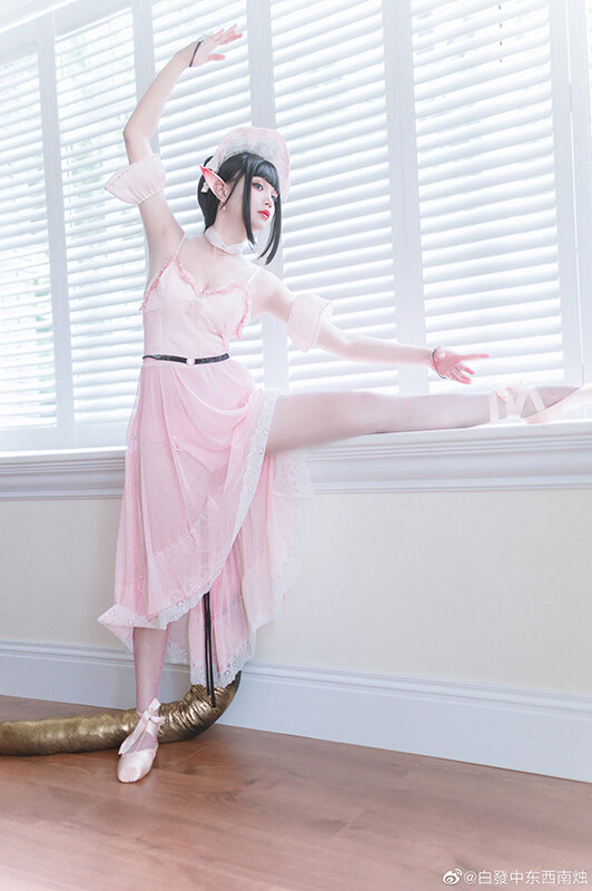 ユーネテクス(バレリーナ衣装)『アークナイツ』/モデル:白發