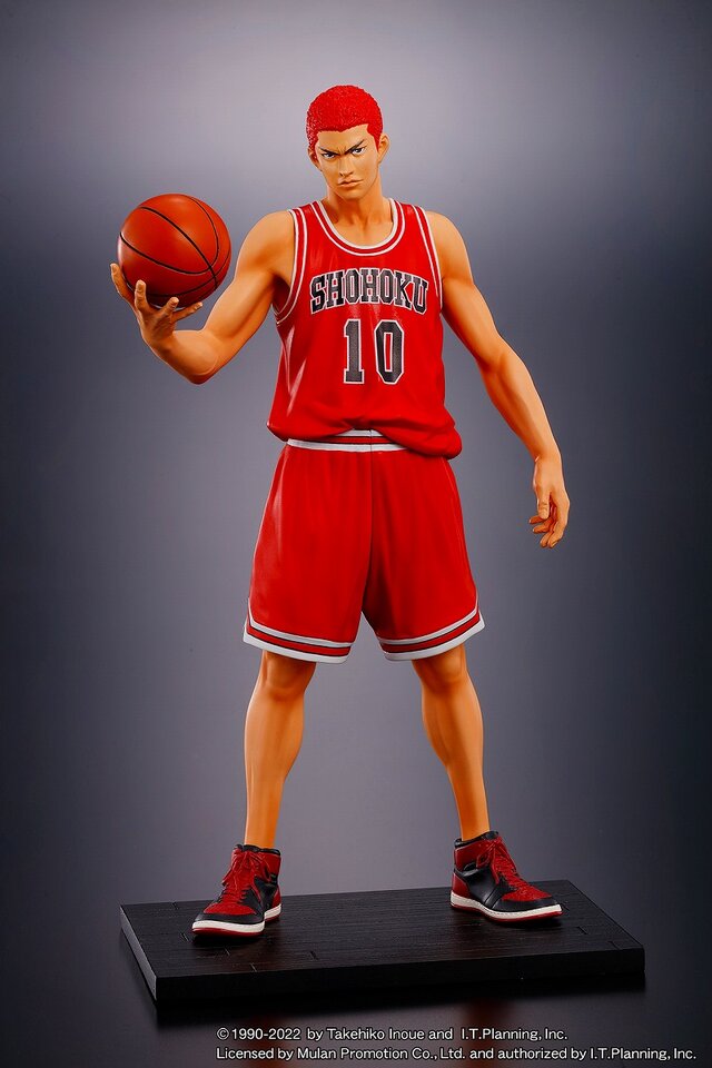 漫画『SLAM DUNK』の湘北メンバーがユニフォーム姿でフィギュア化！原作者の井上雄彦先生が徹底監修