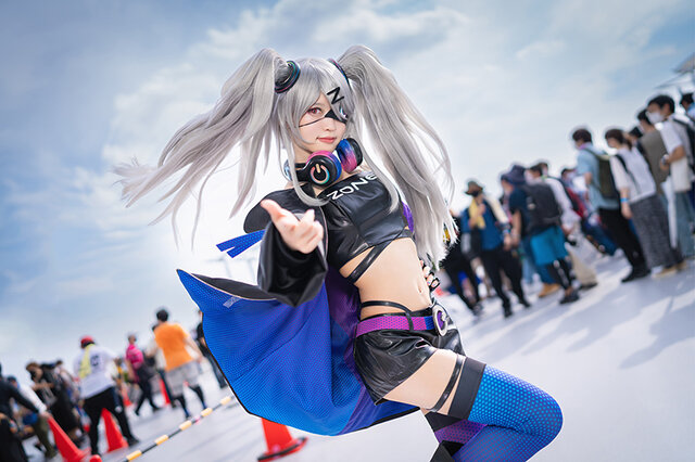 ぞん子「ZONeエナジー」ブース／猫田あしゅ（@Nekota_Ashu）