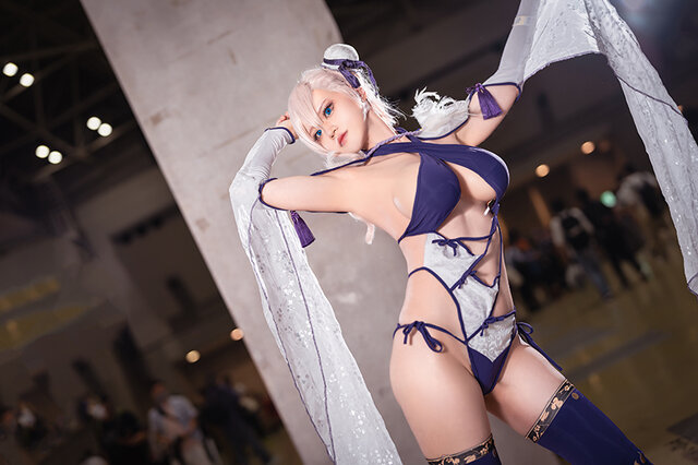 宮本武蔵（水着）『Fate/Grand Order』／ましょこ（@MasyoCos）、撮影：乃木章