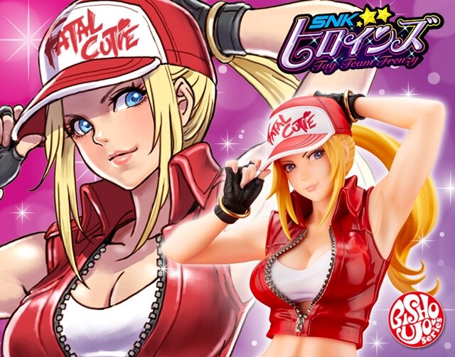 女体化した「テリー・ボガード」がフィギュアに！『SNKヒロインズ』の世界観を再現、山下しゅんや氏のイラストを立体化