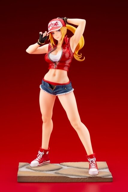 女体化した「テリー・ボガード」がフィギュアに！『SNKヒロインズ』の世界観を再現、山下しゅんや氏のイラストを立体化