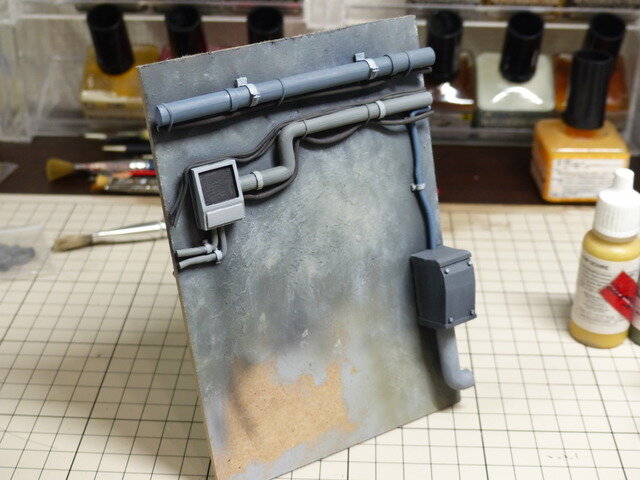 無いなら作っちゃえ！『Stray』猫ちゃんが可愛いすぎて壁掛けヴィネット作ってみた－塗装・完成編