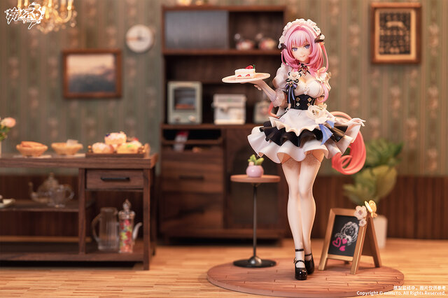 『崩壊3rd』エリシアが“ピンクのメイドさん♪”姿でフィギュアに！イチゴの様に甘くキュートな微笑みにメロメロ