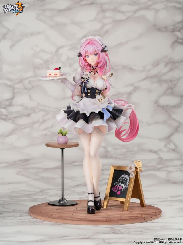 『崩壊3rd』エリシアが“ピンクのメイドさん♪”姿でフィギュアに！イチゴの様に甘くキュートな微笑みにメロメロ