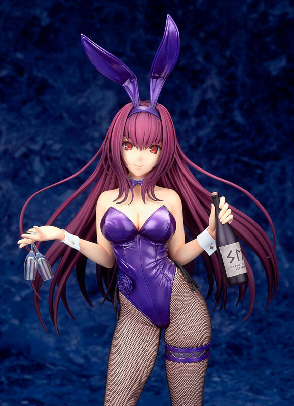 『FGO』「スカサハ」のバニー姿フィギュアが再販！艶のある微笑みと、カーブを描いた立ち姿がセクシー