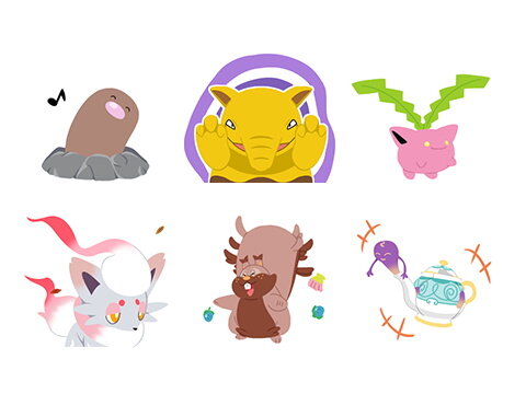 “プイッ”とするニャオハが堪らない！新御三家も登場の『ポケモン』新作LINEスタンプ「POKEMOOOVE!」発売