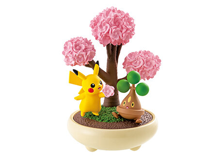 「ポケモン」たちが盆栽風フィギュアに！「ピカチュウ&ウソハチ」など、どれも可愛い全6種類