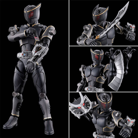 「仮面ライダーリュウガ」の新作プラモ登場！暗黒の業火をまとった“黒い龍騎”、本日7日12時より予約開始